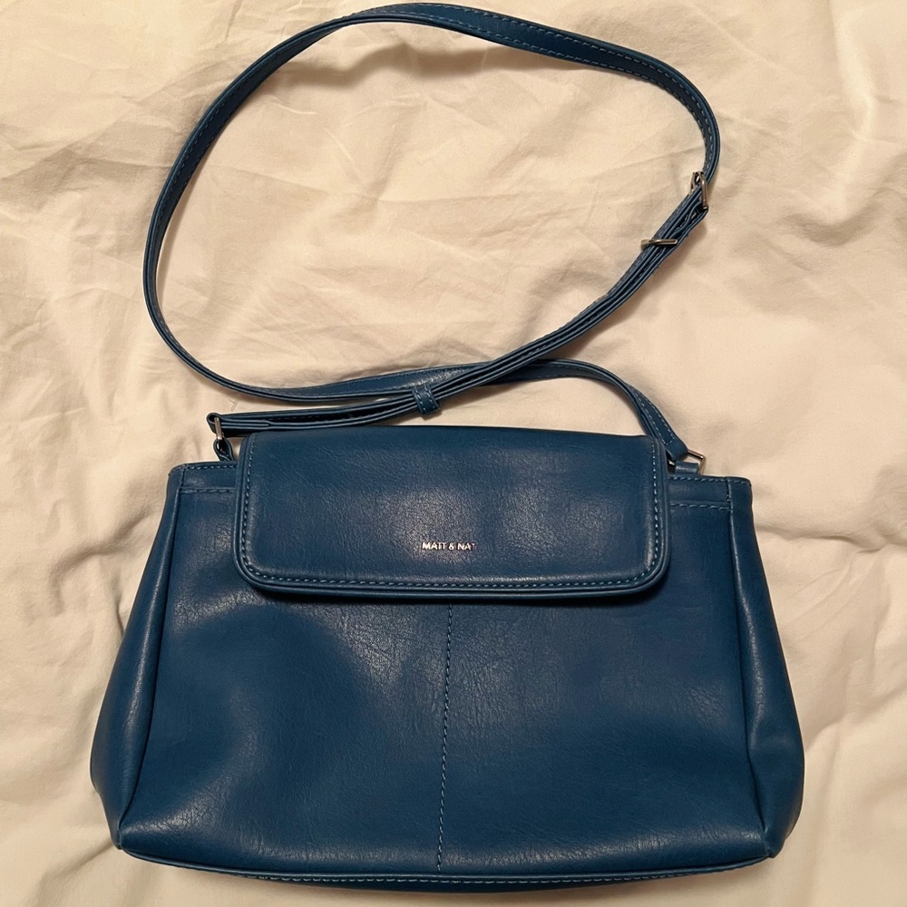 Matt & Nat Teal Shoulder Bag